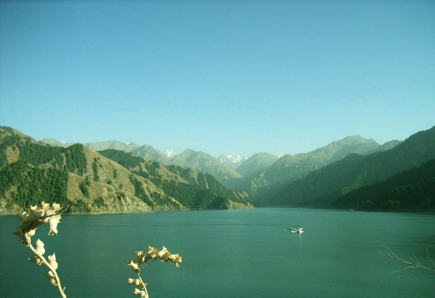Tianchi Lake at Mountain Tianshan9